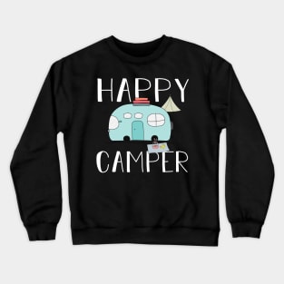 Happy Comper, Comping Lover Gift Crewneck Sweatshirt